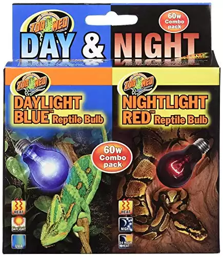 Zoo Med Day Night Reptile Bulbs Combo Pack