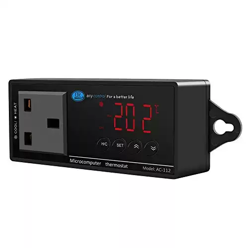Digital LED Heating and Cooling Temperature Controller